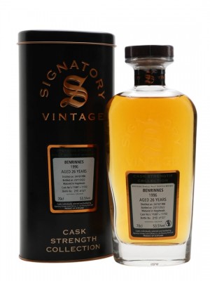 Benrinnes 1996 / 26 Year Old / Casks ##11687+11702 / Signatory