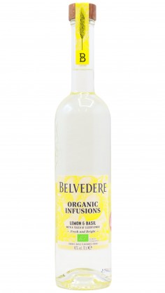 Belvedere Organic Infusions Lemon & Basil Vodka