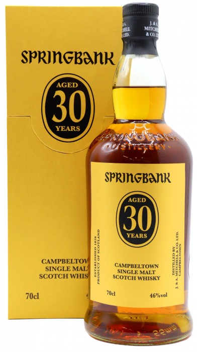 Springbank 30 年 | キャンベルタウン スコッチ ウイスキー