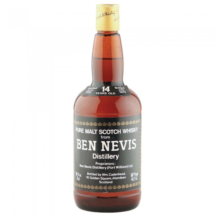 Ben Nevis 1965 14 年 Cadenhead's | ハイランド スコッチ