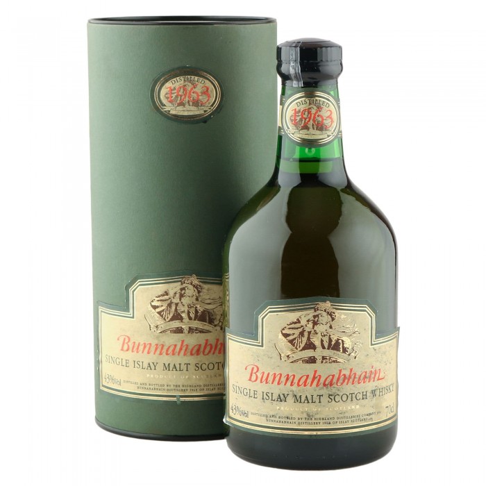 Bunnahabhain 1963, Limited Edition 1997 Bottling with Tube