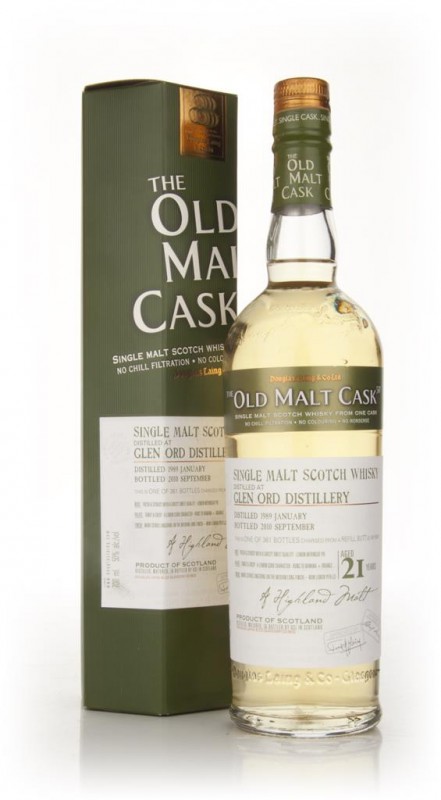 Glen Ord 21 Year Old 1989 Old Malt Cask Douglas Laing