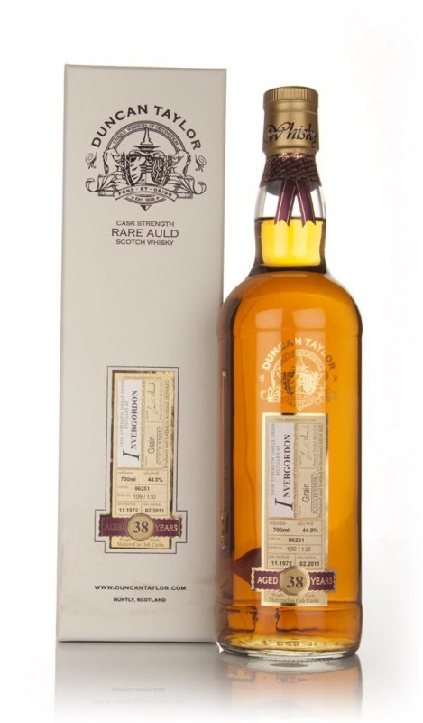 Invergordon 38 Year Old 1972 Cask 96251 Rare Auld Duncan Taylor