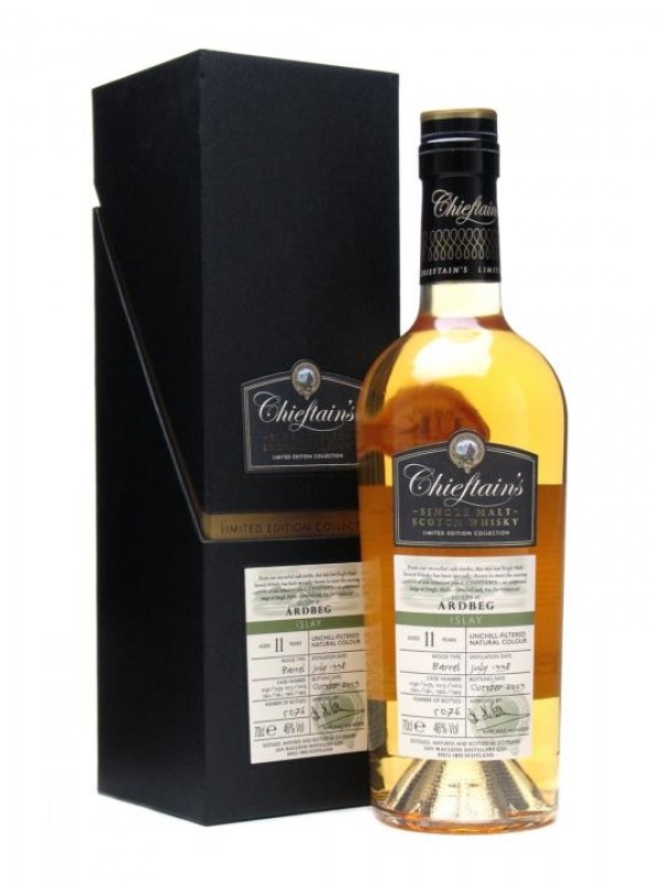 Ardbeg 1998 11 Year Old Chieftain's Ian Macleod Chieftain