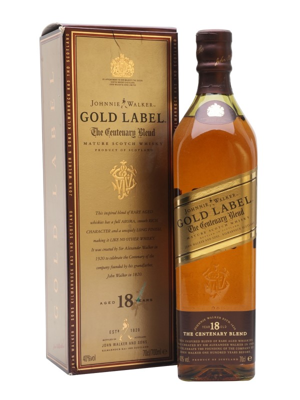 Johnnie Walker Gold Label 18 年 | ブレンデッド スコッチ ウイスキー