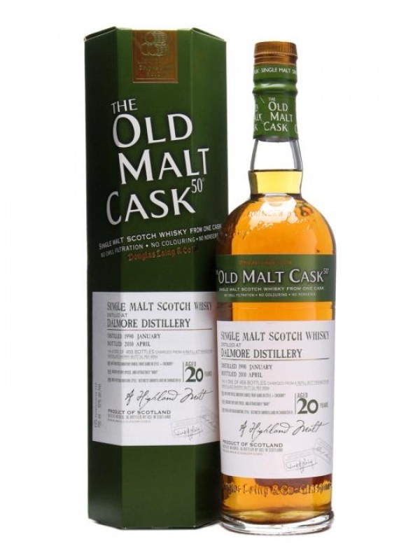 Dalmore 1990 20 Year Old Sherry Finish Old Malt Cask Douglas Laing