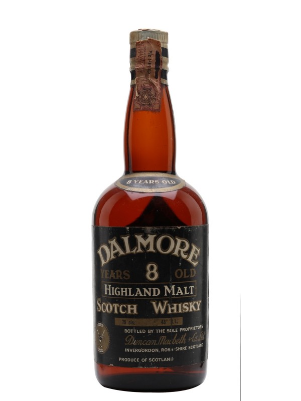 Dalmore 8 Year Old Bottled 1970's