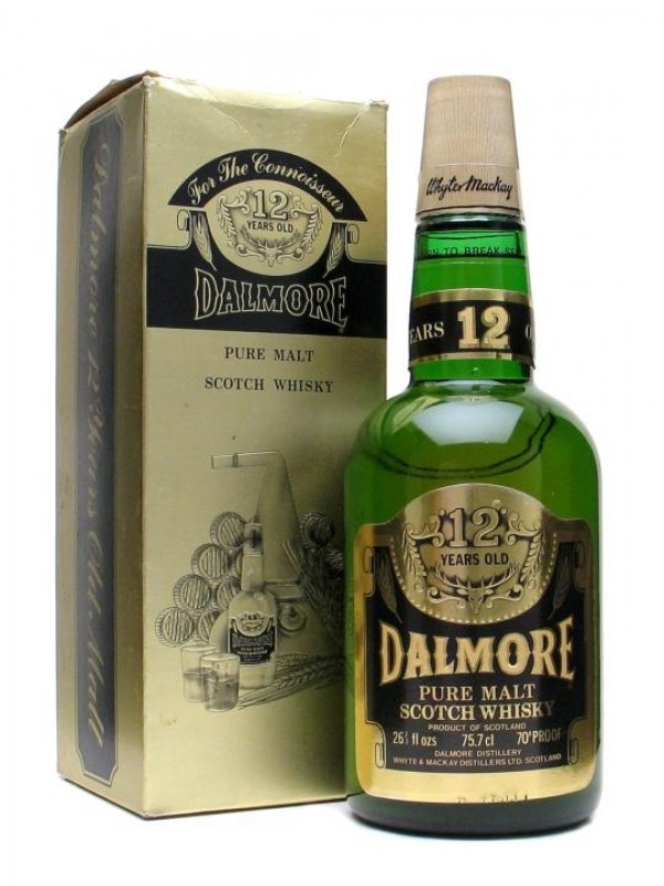 Dalmore 12 Year Old Bottled 1970's 75cl