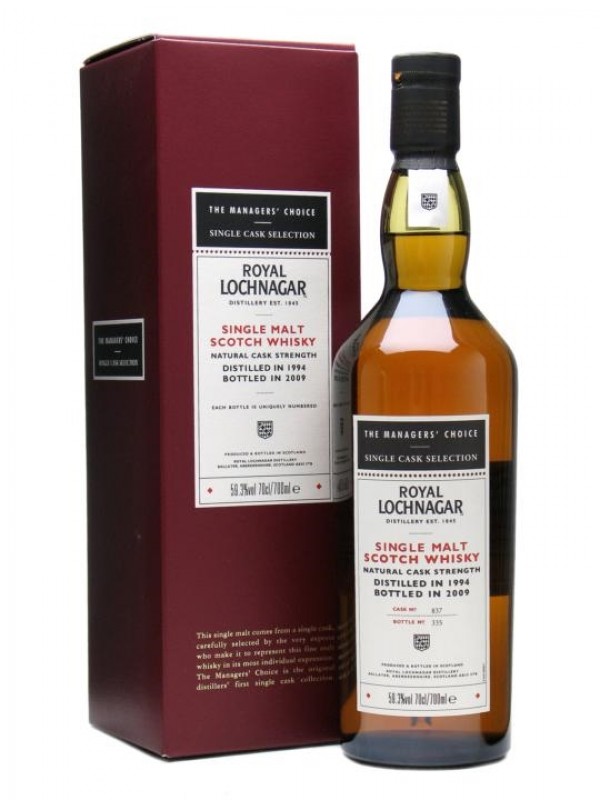 Royal Lochnagar 1994 Managers' Choice Sherry Cask
