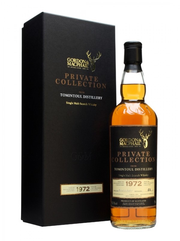 Tomintoul 1972 Private Collection David Urquart Bottling Gordon & Macphail