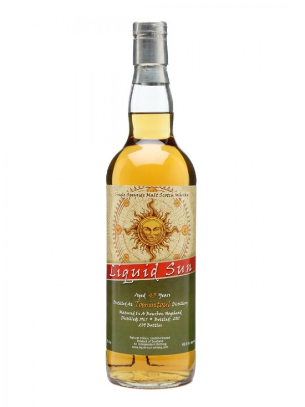 Tomintoul 1967 43 Year Old Liquid Sun