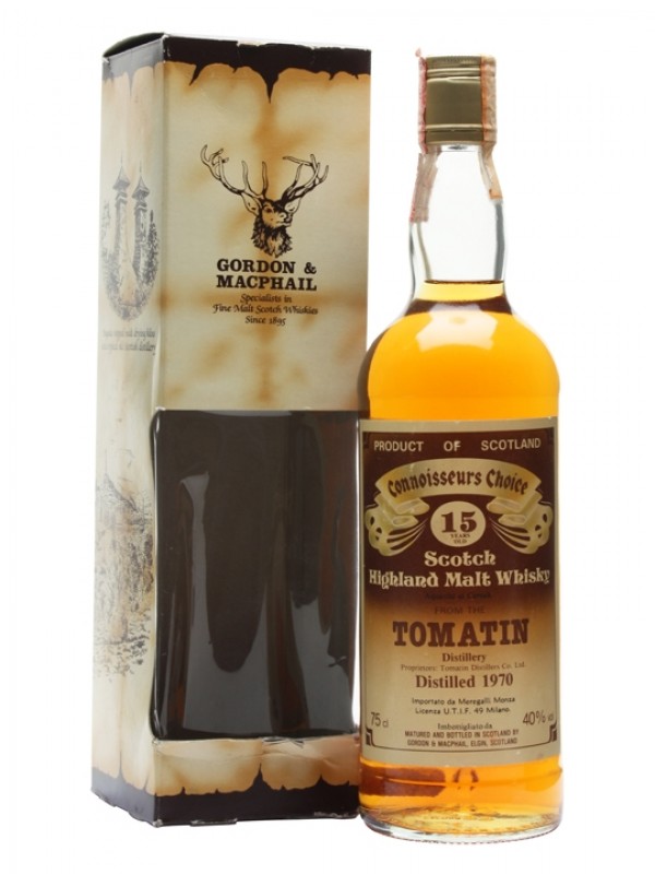 Tomatin 1970 15 Year Old Connoisseurs Choice Gordon & Macphail