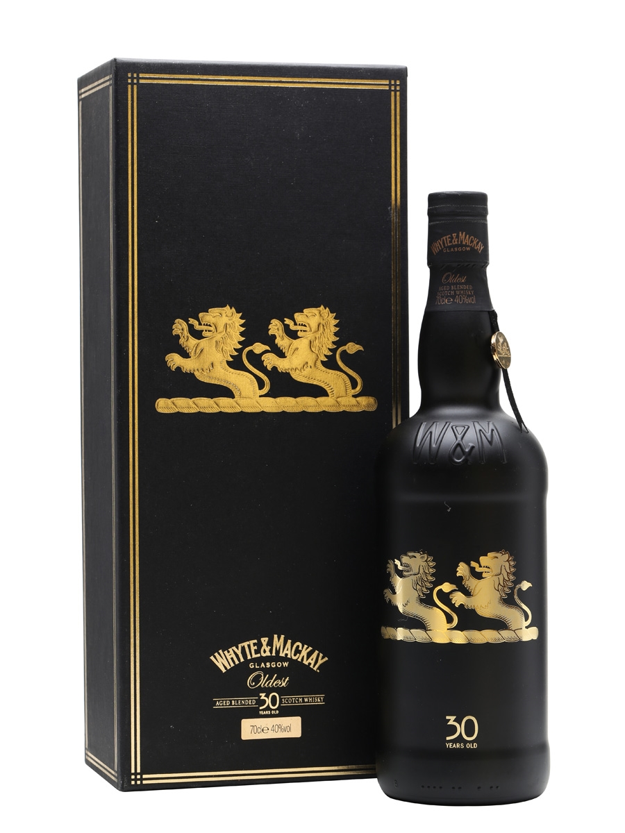 【希少•古酒】WHYTE & MACKAY 30 Years Old Blend Whyte & Mackay 30 Year Old Very Rare - Lot 208674 - Buy/Sell
