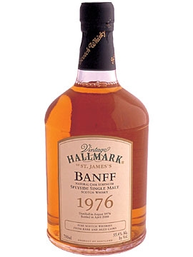 Banff 1976 24 年 Vintage Hallmark | スペイサイド スコッチ