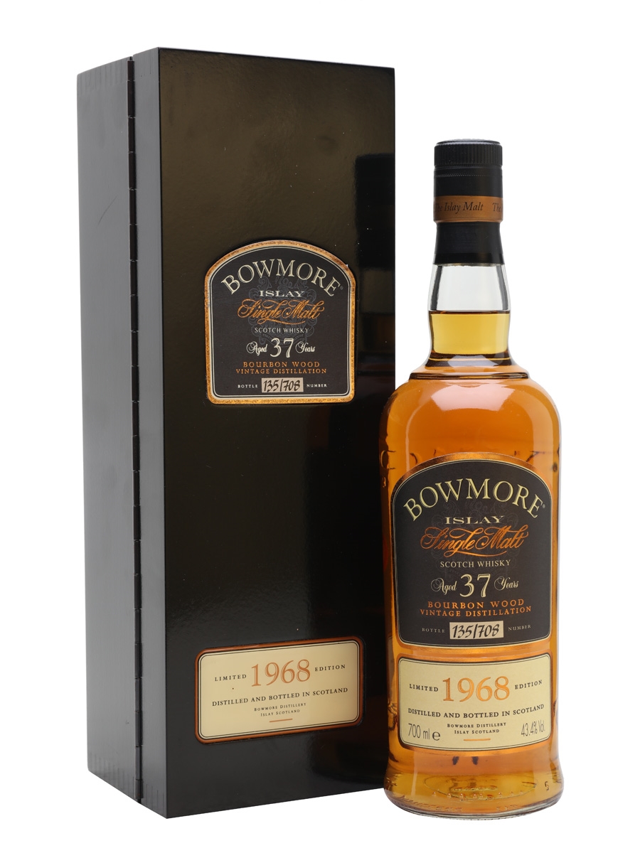 Bowmore 1968 37 年 Bourbon Wood | アイラ スコッチ ウイスキー