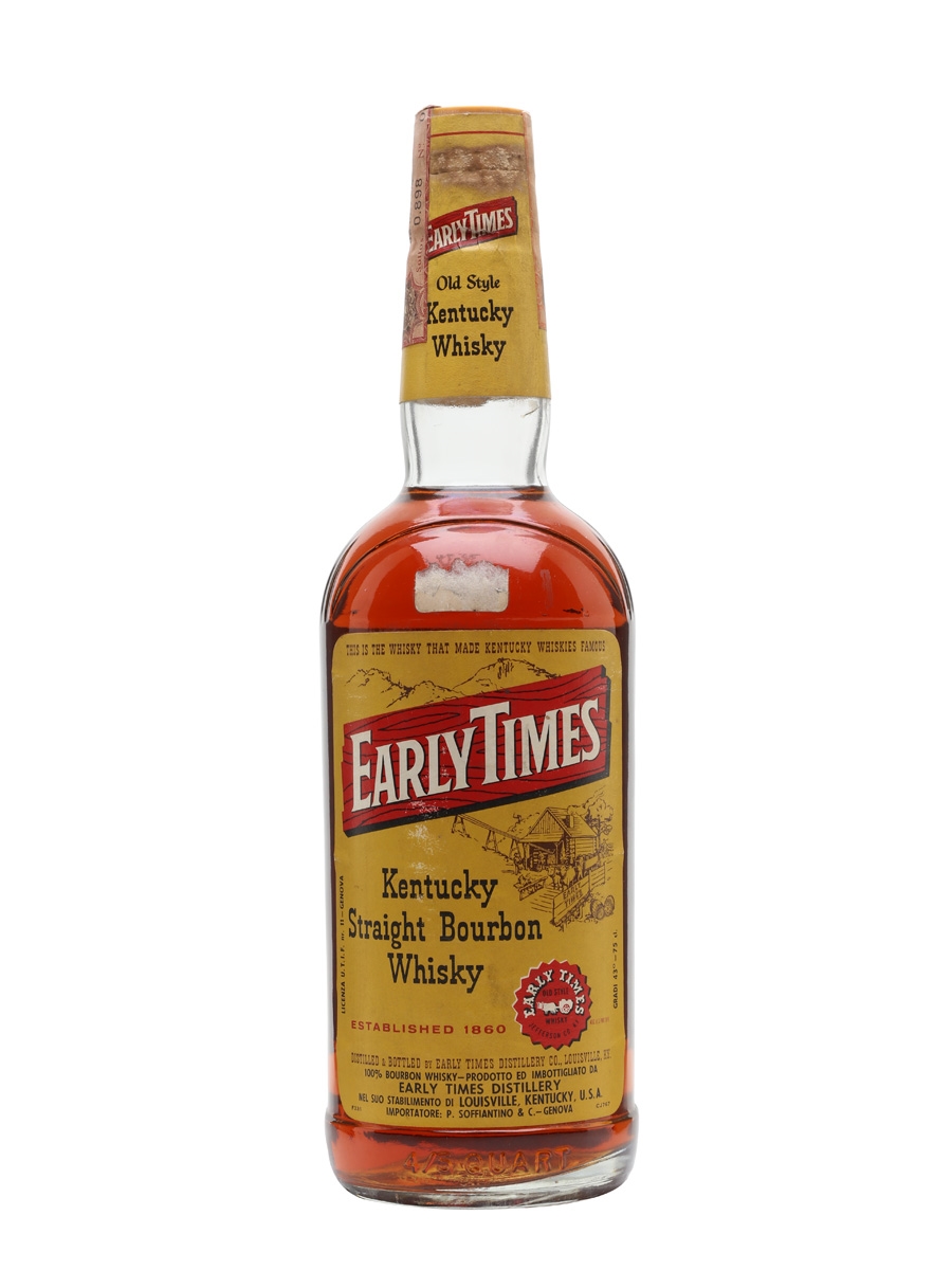 Early Times 4 年 Bottled 1980's | ケンタッキー ストレート バーボン