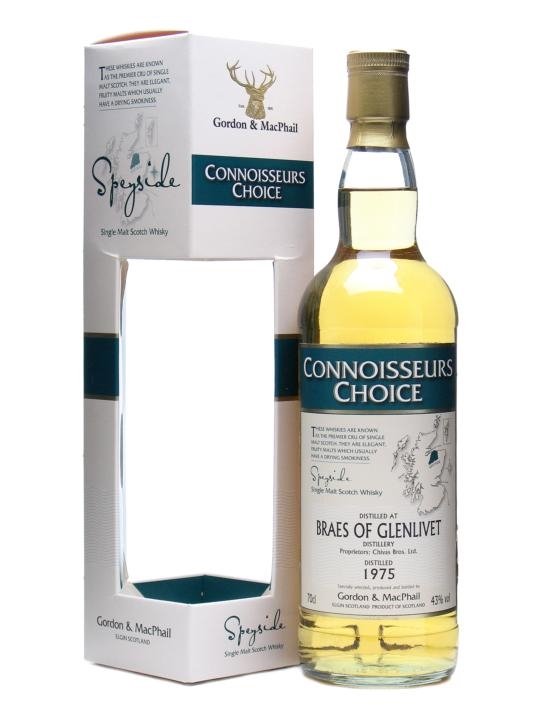 Braes of Glenlivet 1975 Connoisseurs Choice Gordon & Macphail