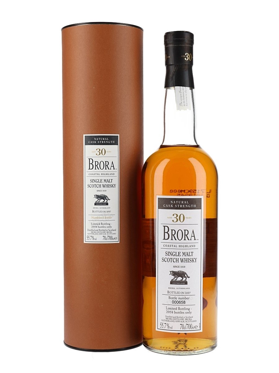 Brora 30 年 Bottled 2007 | ハイランド スコッチ ウイスキー