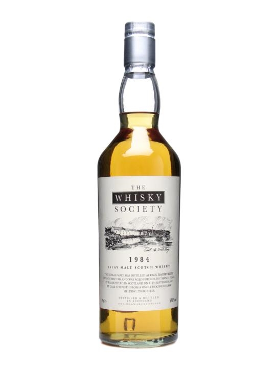 Caol Ila 1984 23 年 The Whisky Society | アイラ スコッチ