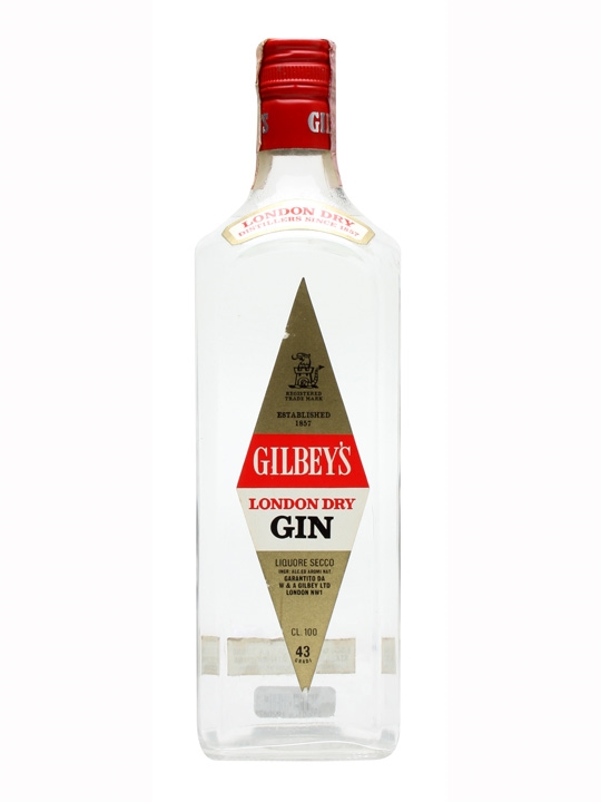 Gilbey's London Dry Gin Bottled 1970s | English Gin: Whisky