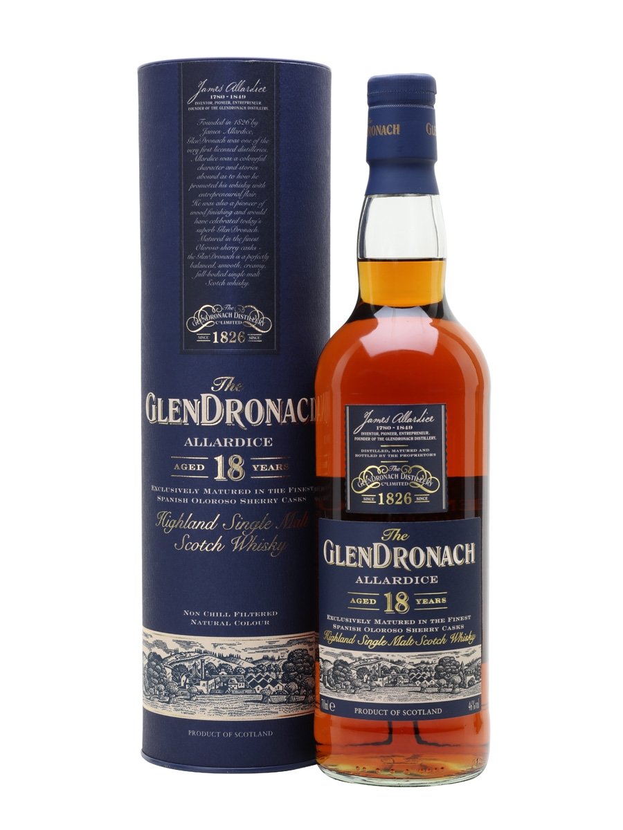 Glendronach 18 年 Allardice Sherry Cask | シングル モルト スコッチ