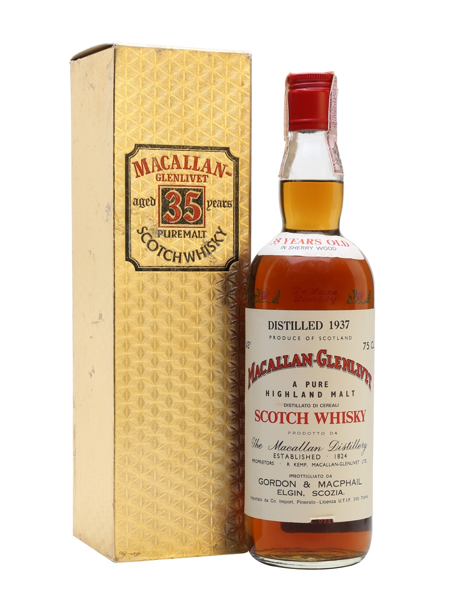 Gordon & MacPhail マッカラン35年 Macallan Glenlivet 1937 35 年 Sherry Cask Gordon & Macphail
