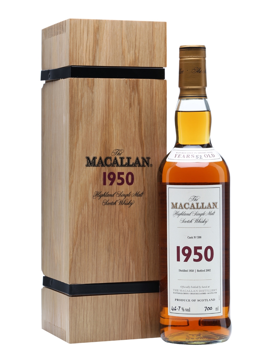 Macallan 1950 52 年 Fine Rare #598 | スペイサイド スコッチ