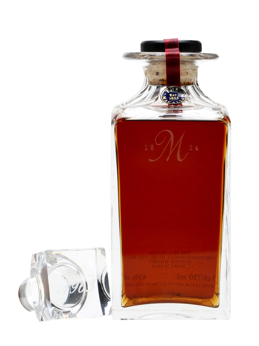 Macallan 1963 25 年 Crystal Decanter | スペイサイド スコッチ