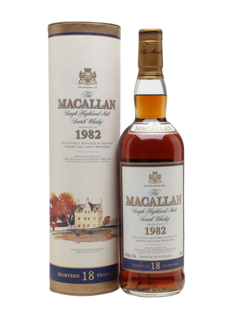 Macallan 1982 18 年 | スペイサイド スコッチ ウイスキー: Whisky