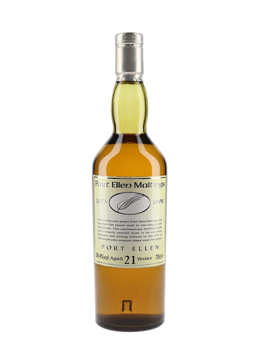 PORT ELLEN ポートエレン　21年　25周年記念ボトル1973-1998 PORT ELLEN ポートエレン 21年 58.4% 700ml 1973-1998 25周年