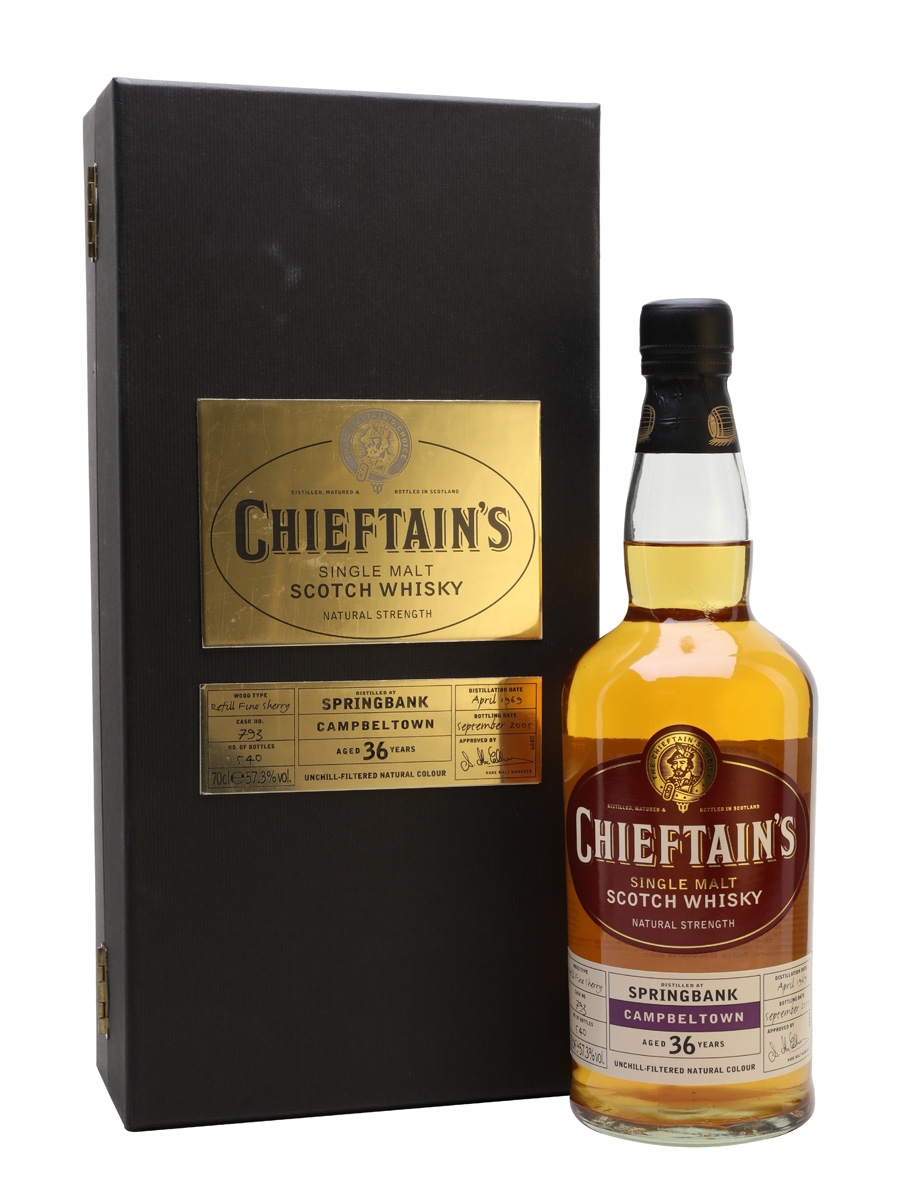 Springbank 1969 36 年 Chieftain's Choice Ian Macleod : Whisky