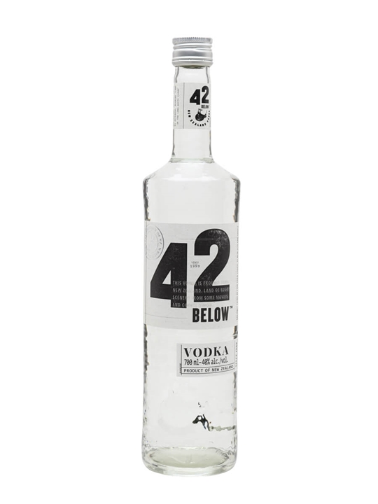 珍しいニュージーランド産ウォッカ ウォッカ　42BELOW  ５０ml×５ 42 Below Pure Vodka | New Zealand Vodka: Whisky Marketplace